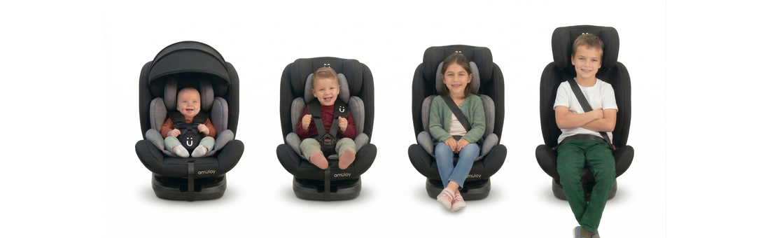 Guía Amulay para elegir la mejor silla de auto en México