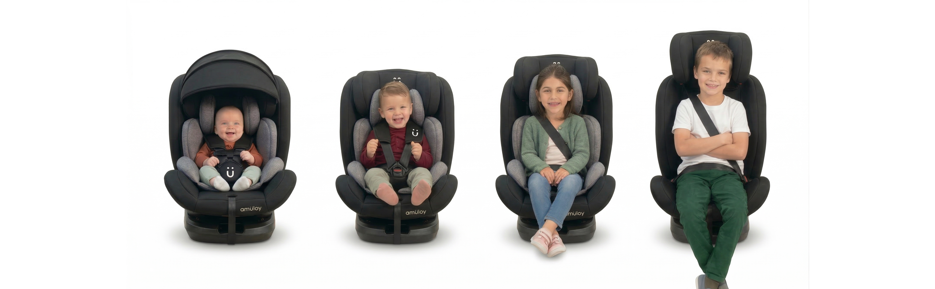 Guía Amulay para elegir la mejor silla de auto en México