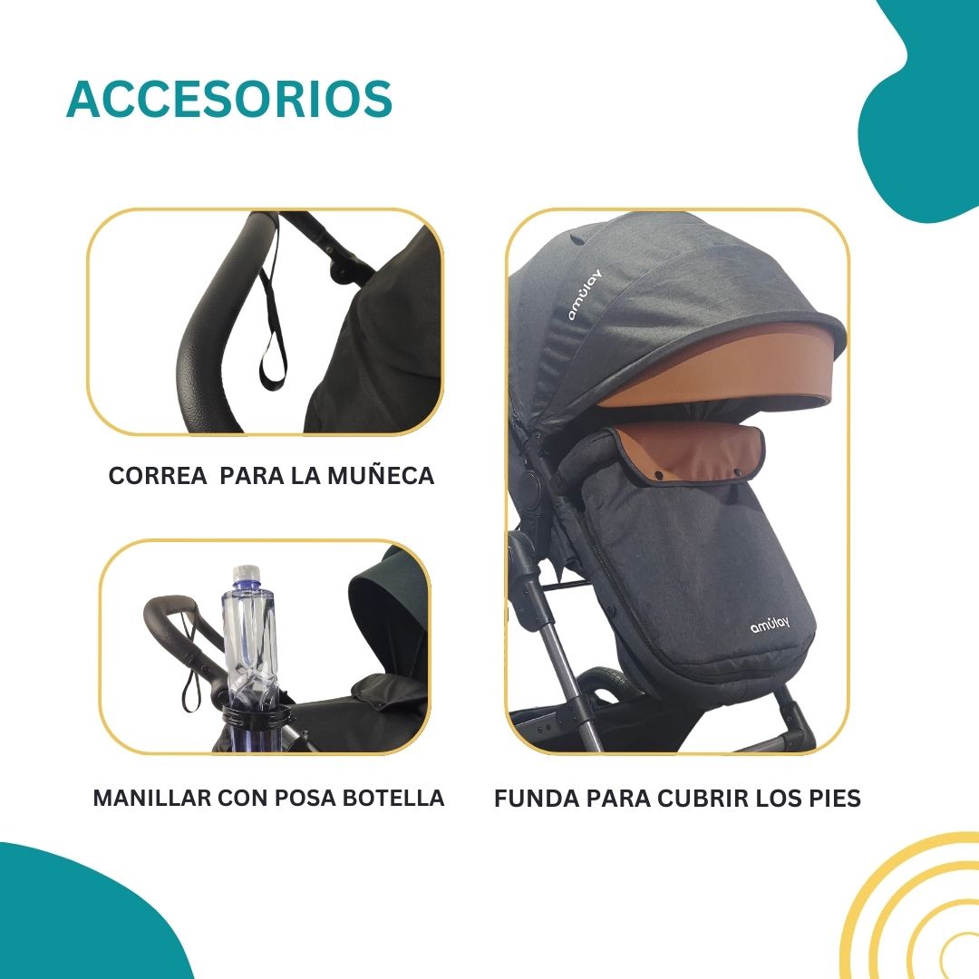 Carriola Con Portabebé Kobu