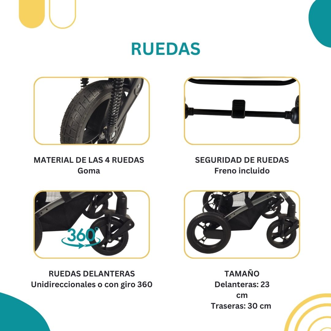 Carriola Con Portabebé Kobu