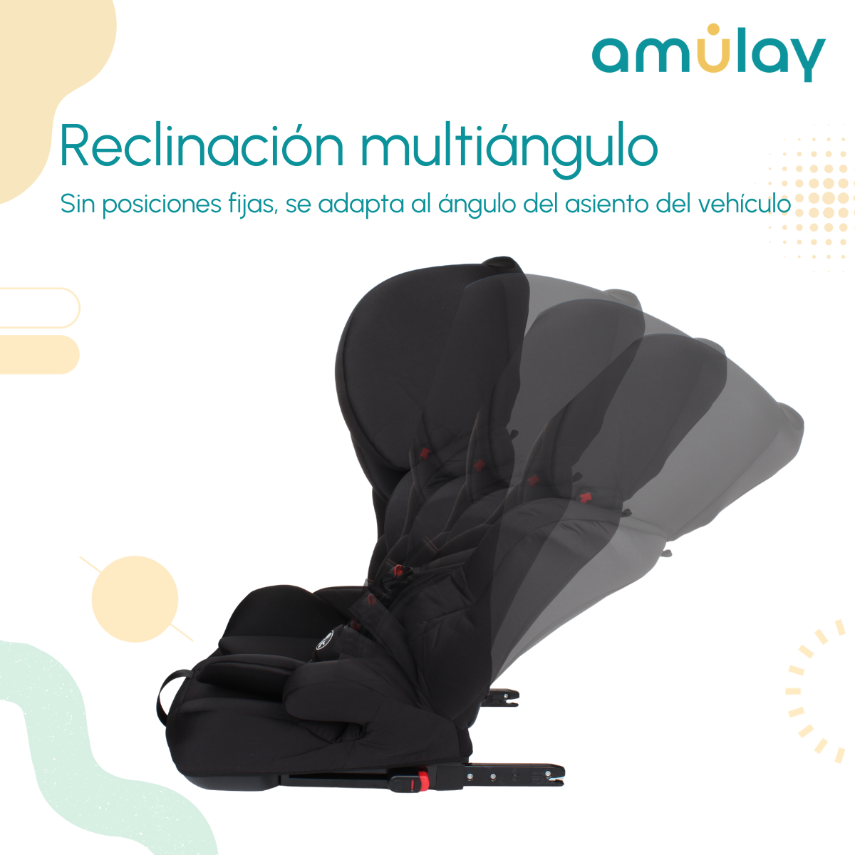 Autoasiento Booster Isofix 9-36Kg