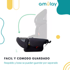 Autoasiento Booster Isofix 9-36Kg