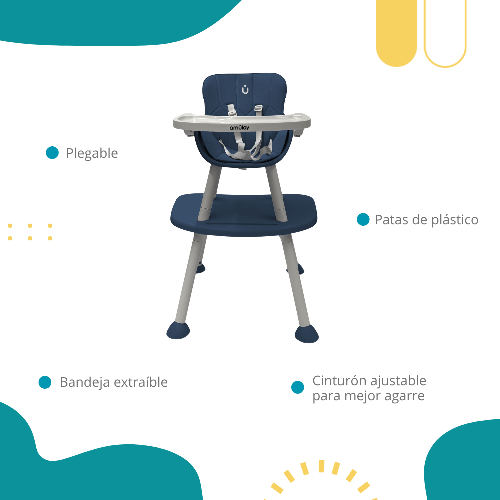 Silla Alta Periquera NUBA 7 En 1