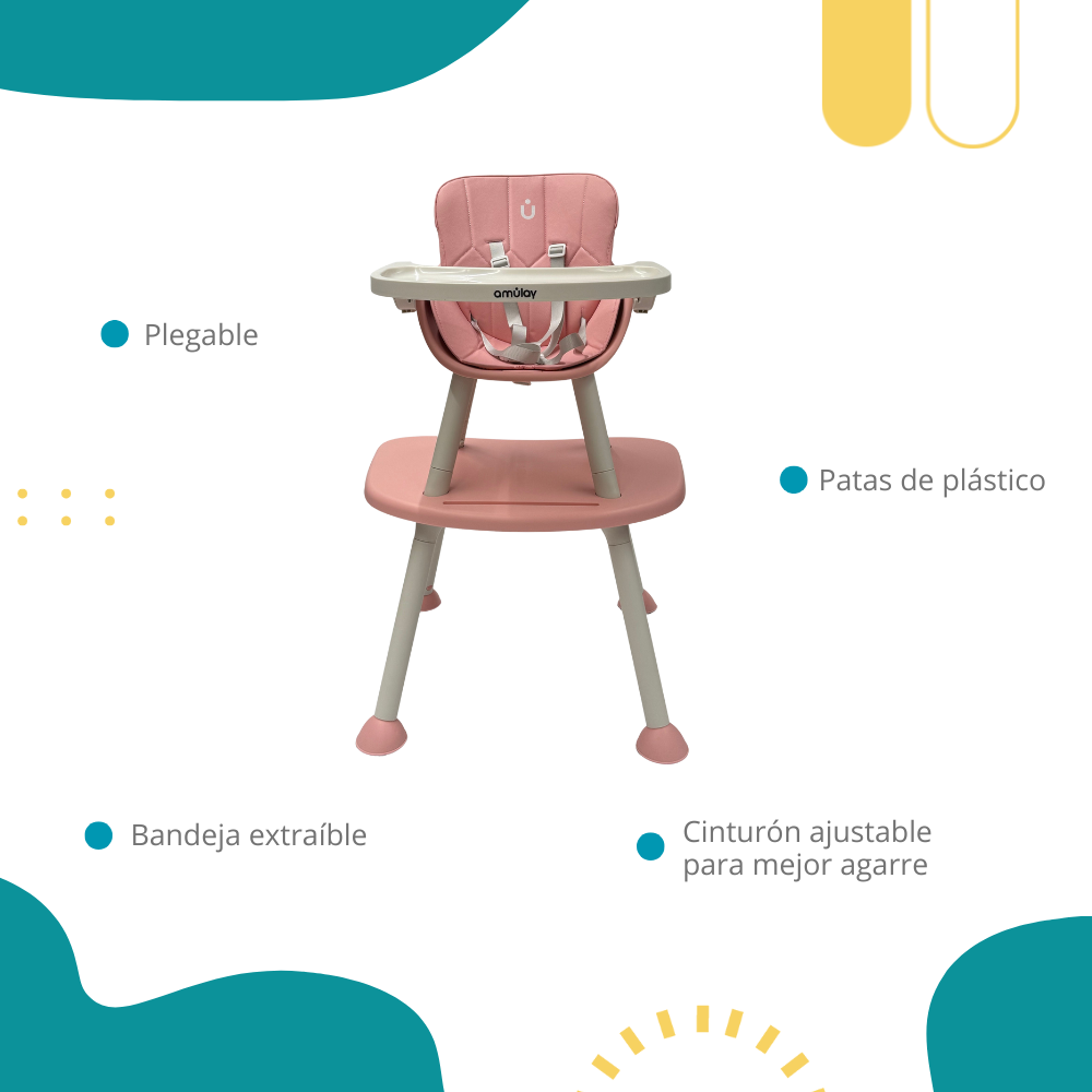 Silla Alta Periquera NUBA 7 En 1