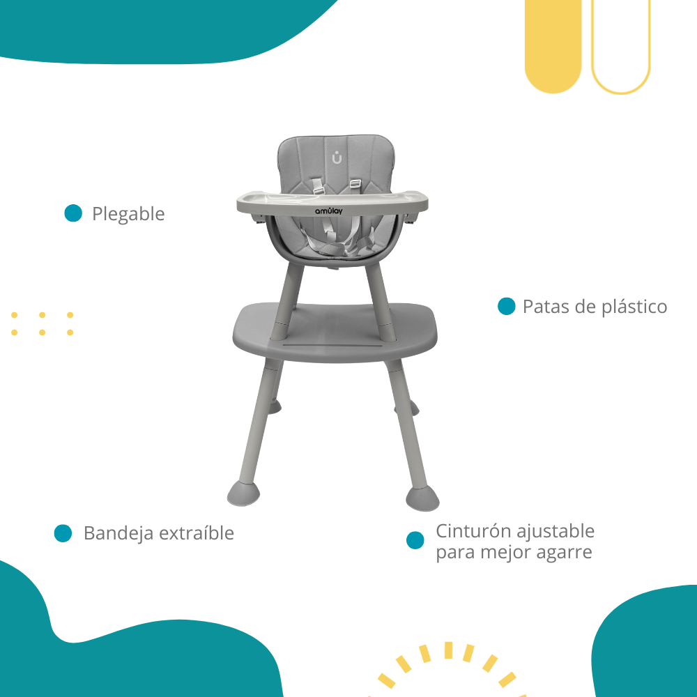 Silla Alta Periquera NUBA 7 En 1