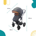 Carriola Con Portabebé Kobu