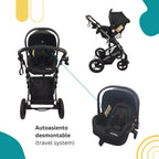 Carriola Con Portabebé Kobu