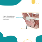 Silla Alta Periquera MILO 3 En 1