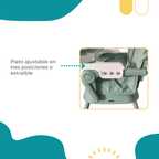 Silla Alta Periquera MILO 3 En 1