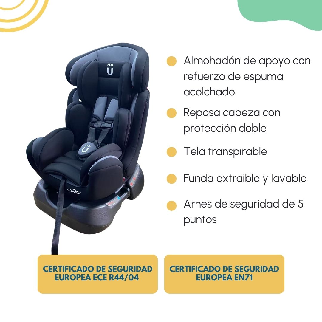 Autoasiento 3 en 1 0-25kg