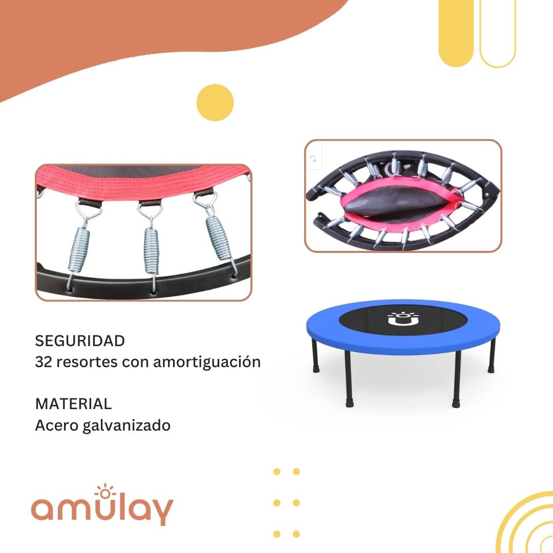 Trampolín Fitness 1mts