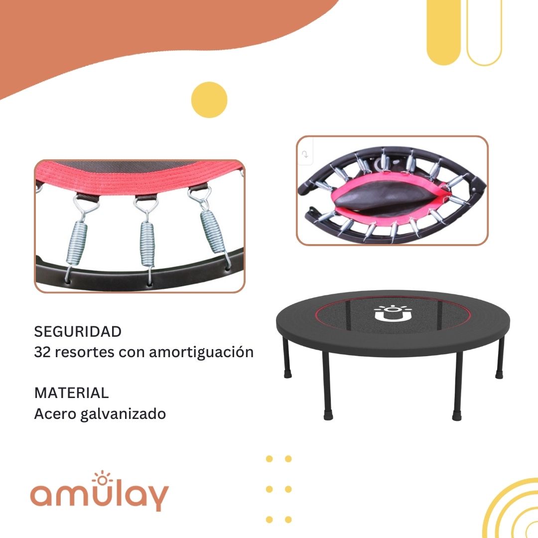 Trampolín Fitness 1mts