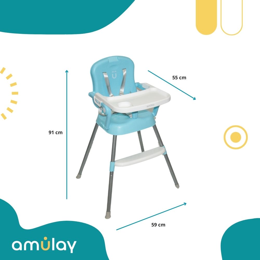 Silla Alta Periquera JAVU 3 En 1