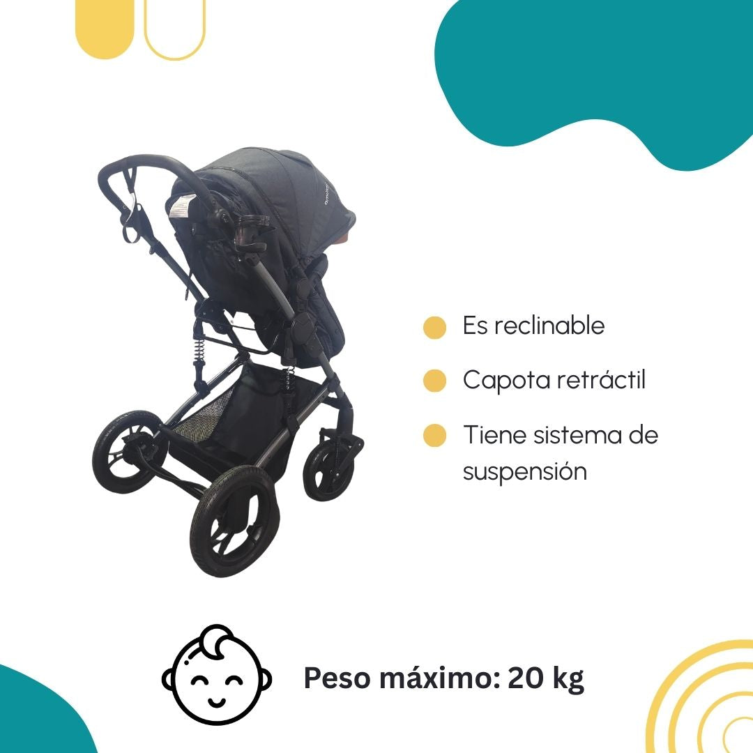 Carriola Con Portabebé Kobu