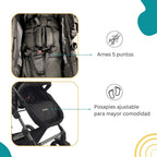 Carriola Con Portabebé Kobu