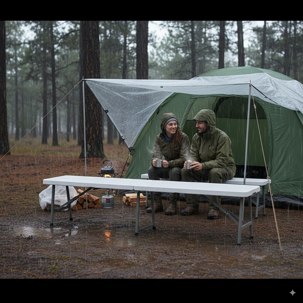 Banca Plegable Portátil 1.8m x2