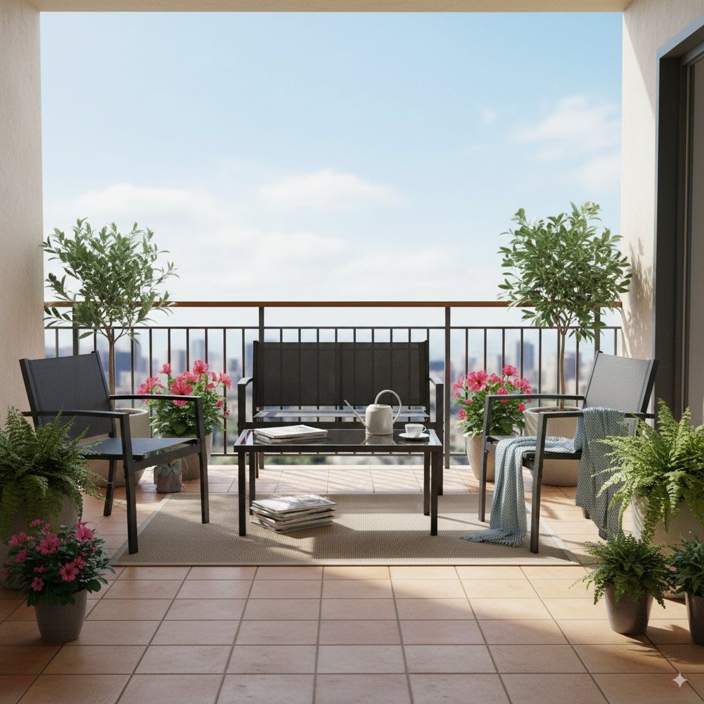 Sala De Jardín de Hierro