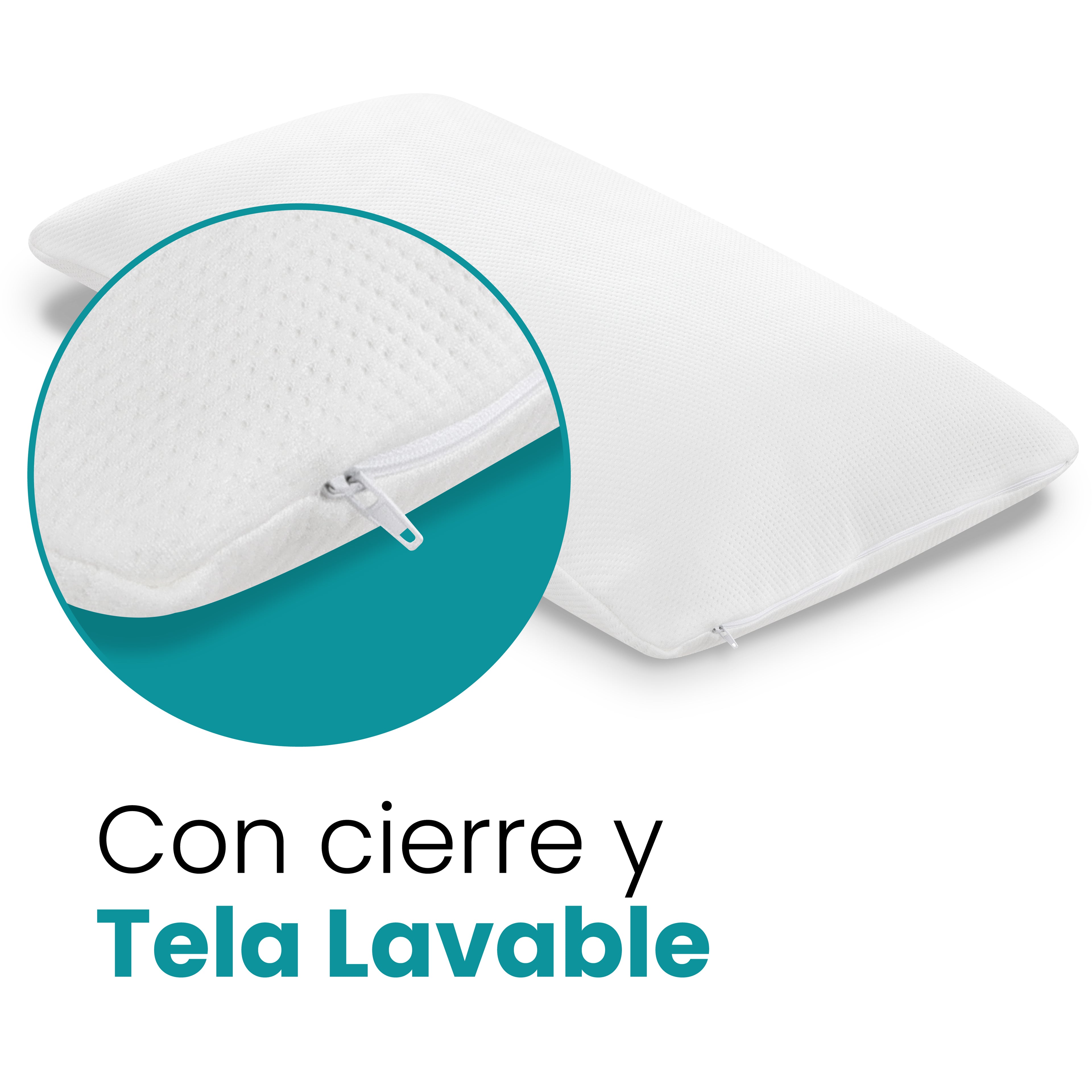 Almohadas x2 Memory Foam King Size