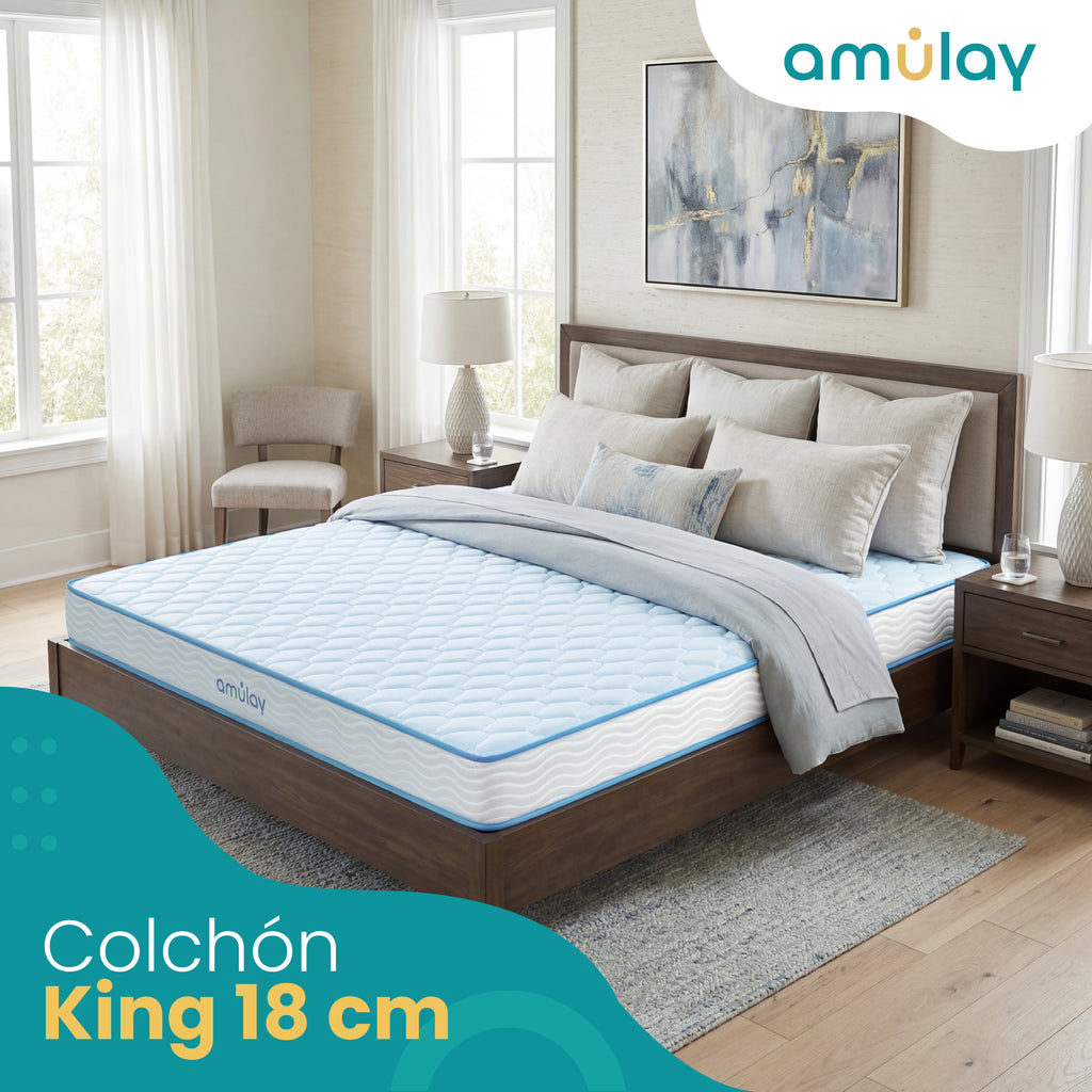 Colchón en Caja King Size Firme 18cm