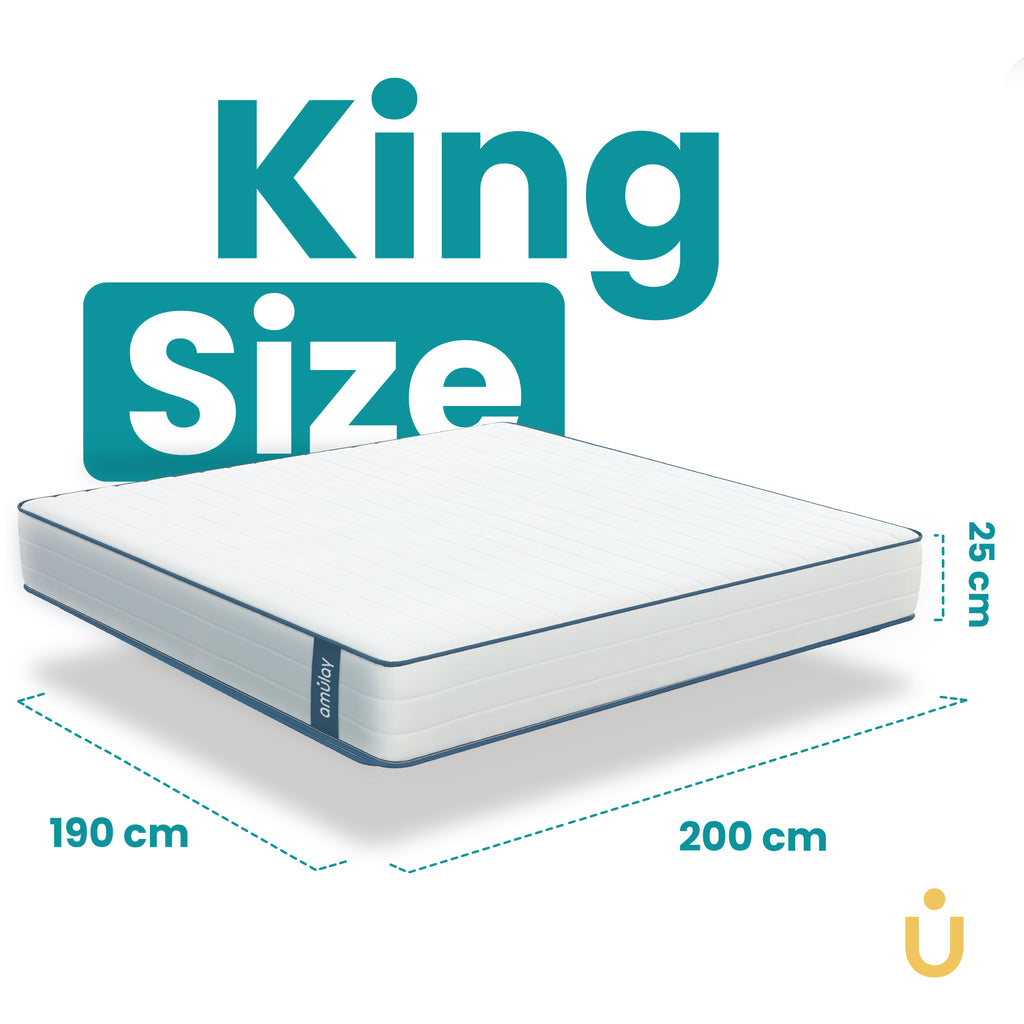 Colchón Premium King Size Firme 25 cm