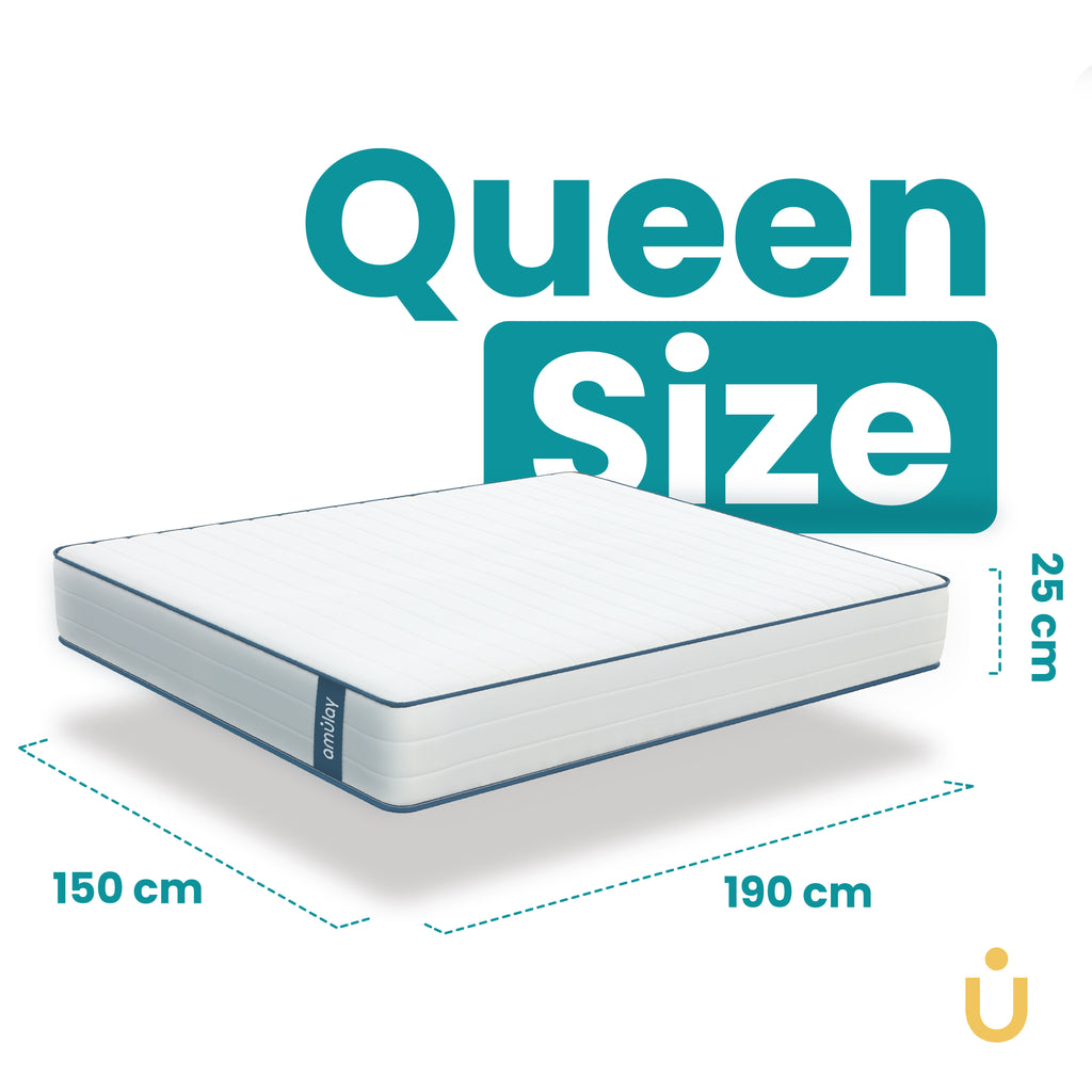 Colchón Premium Queen Size Firme 25 cm