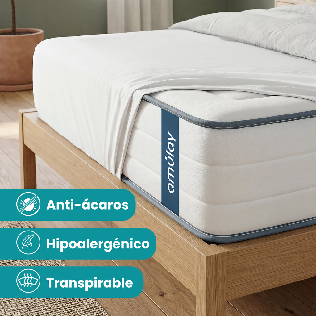 Colchón Premium Queen Size Firme 25 cm