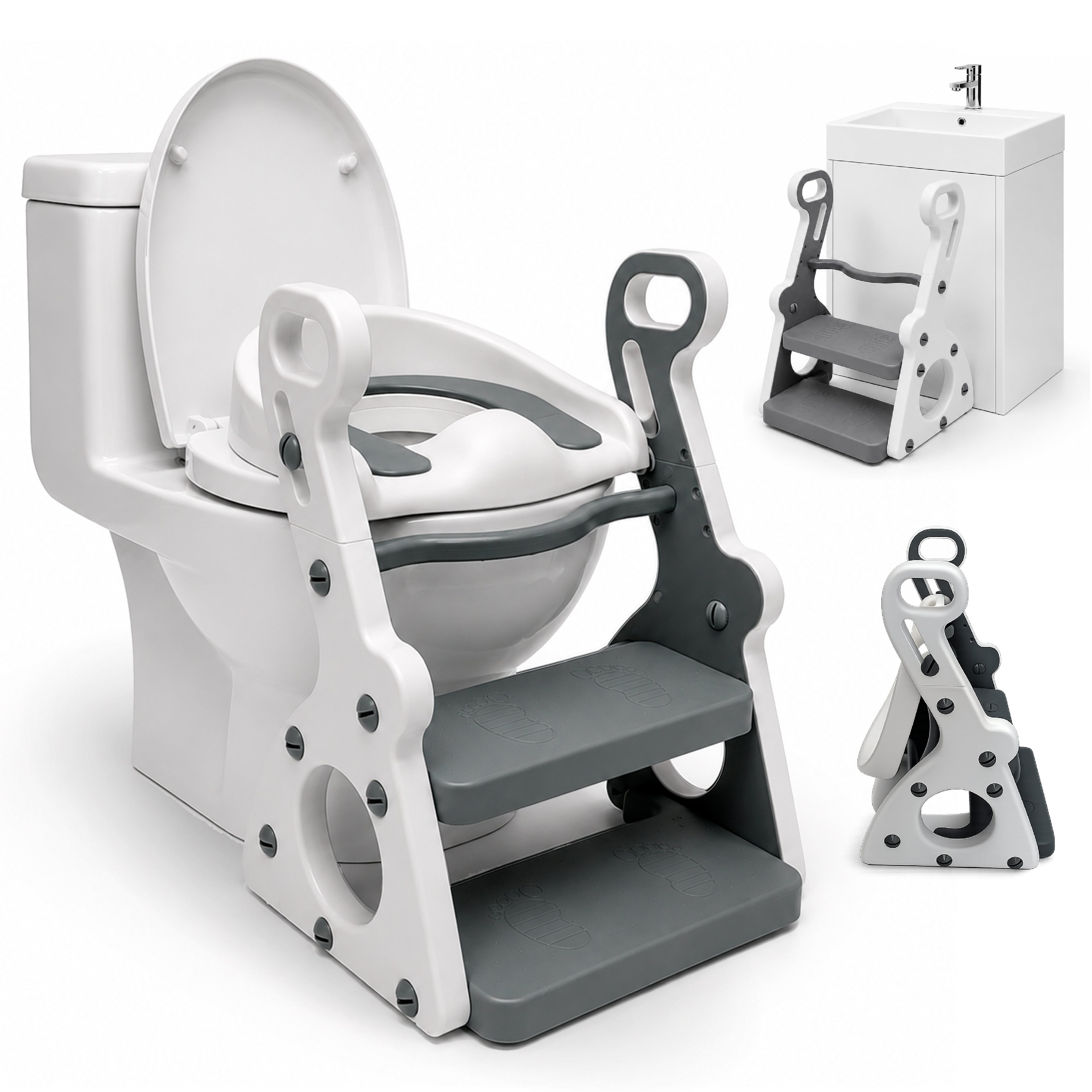 Entrenador Infantil de Baño Poppy 3 en 1