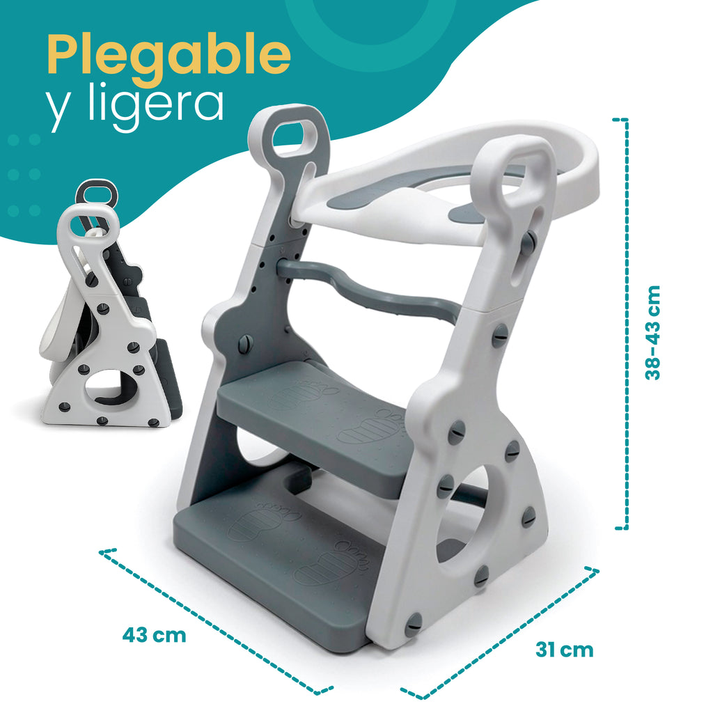 Entrenador Infantil de Baño Poppy 3 en 1