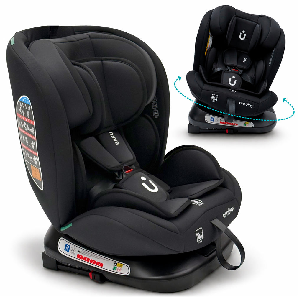 Autoasiento Baku - 360° Isofix i-Size 0 a 12 Años