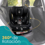 Autoasiento Baku - 360° Isofix i-Size 0 a 12 Años
