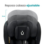 Autoasiento Baku - 360° Isofix i-Size 0 a 12 Años