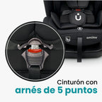 Autoasiento Baku - 360° Isofix i-Size 0 a 12 Años