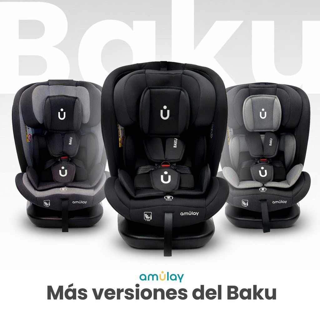 Autoasiento Baku - 360° Isofix i-Size 0 a 12 Años
