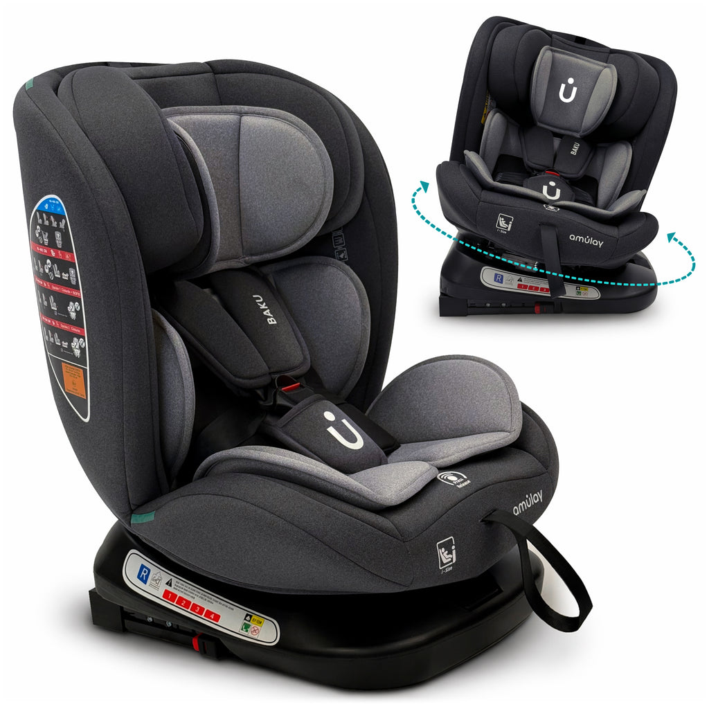 Autoasiento Baku - 360° Isofix i-Size 0 a 12 Años