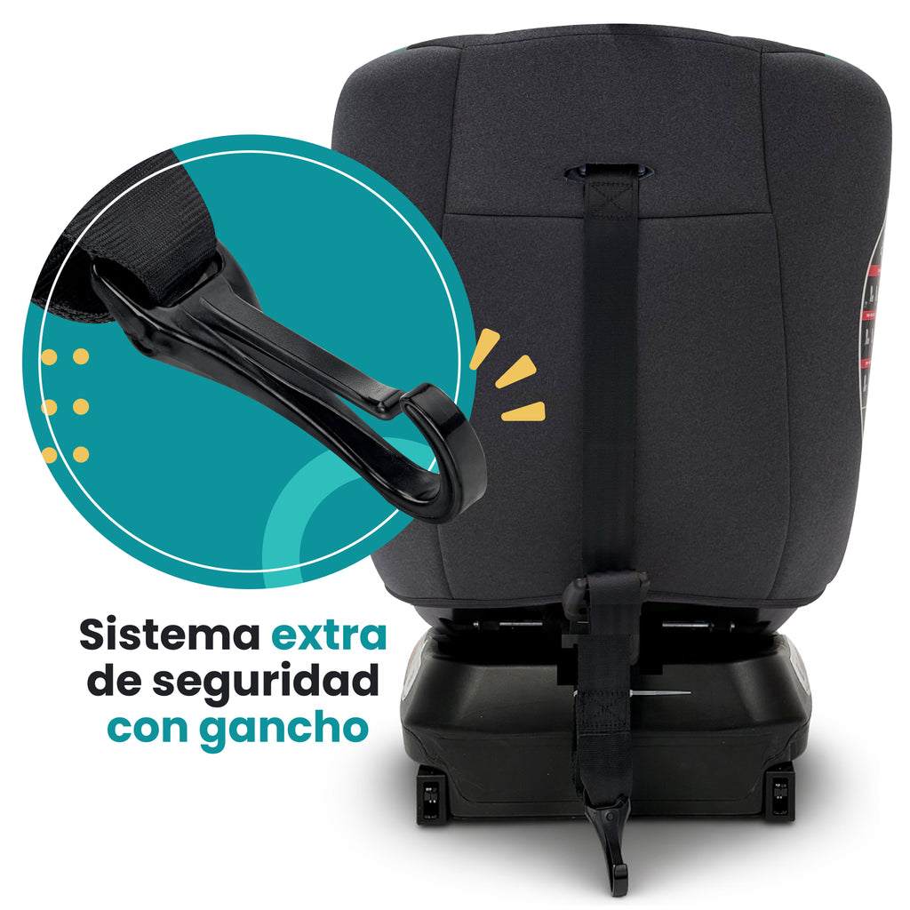 Autoasiento Baku - 360° Isofix i-Size 0 a 12 Años
