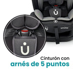 Autoasiento Baku - 360° Isofix i-Size 0 a 12 Años