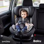 Autoasiento Baku - 360° Isofix i-Size 0 a 12 Años