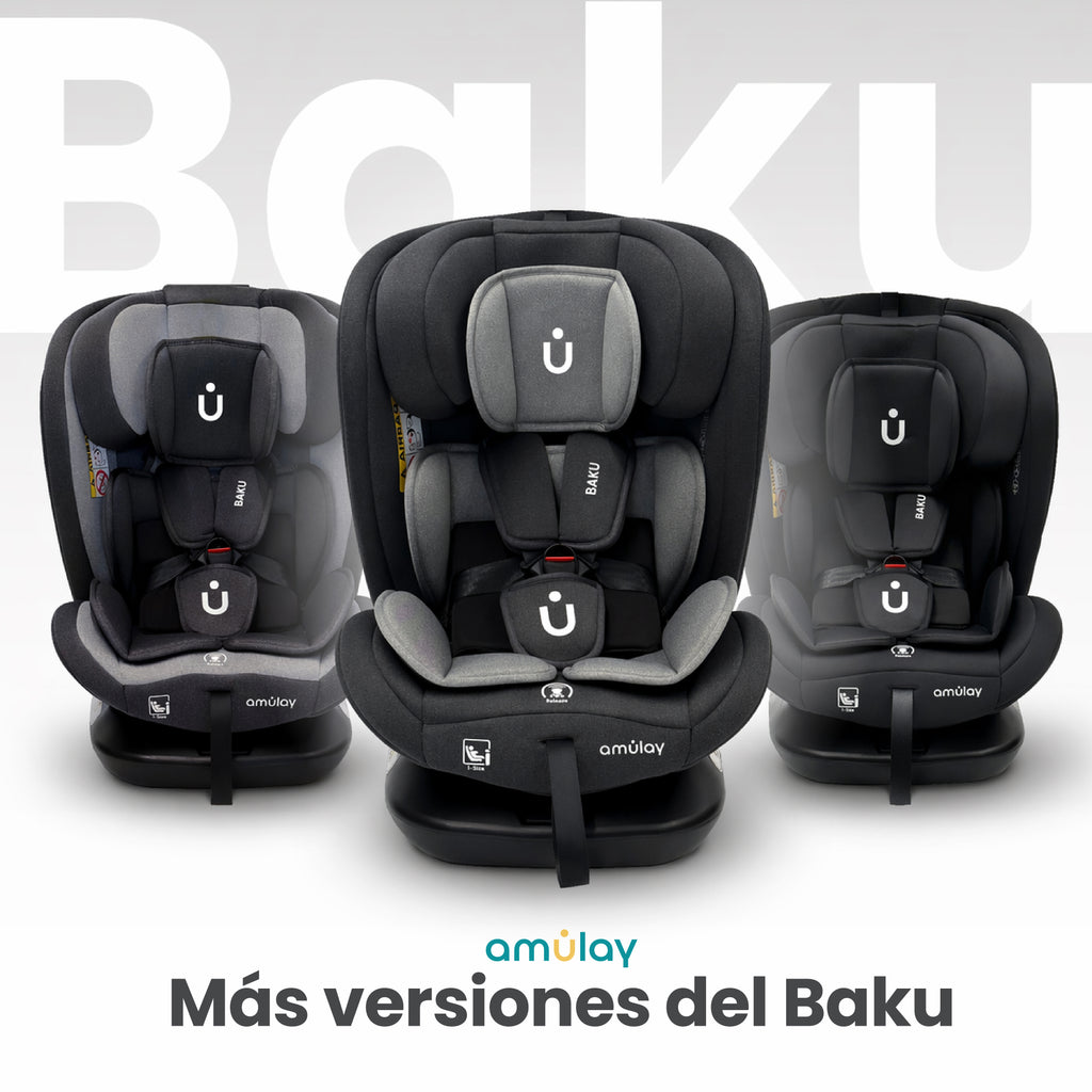 Autoasiento Baku - 360° Isofix i-Size 0 a 12 Años