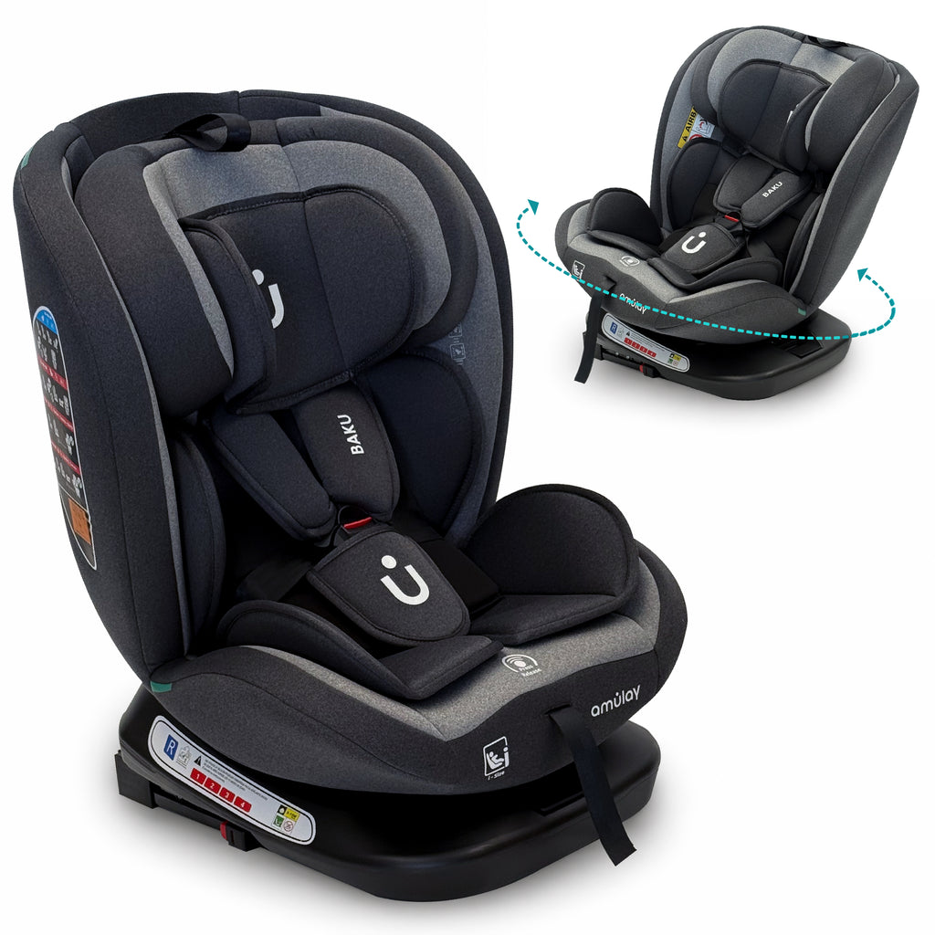 Autoasiento Baku - 360° Isofix i-Size 0 a 12 Años