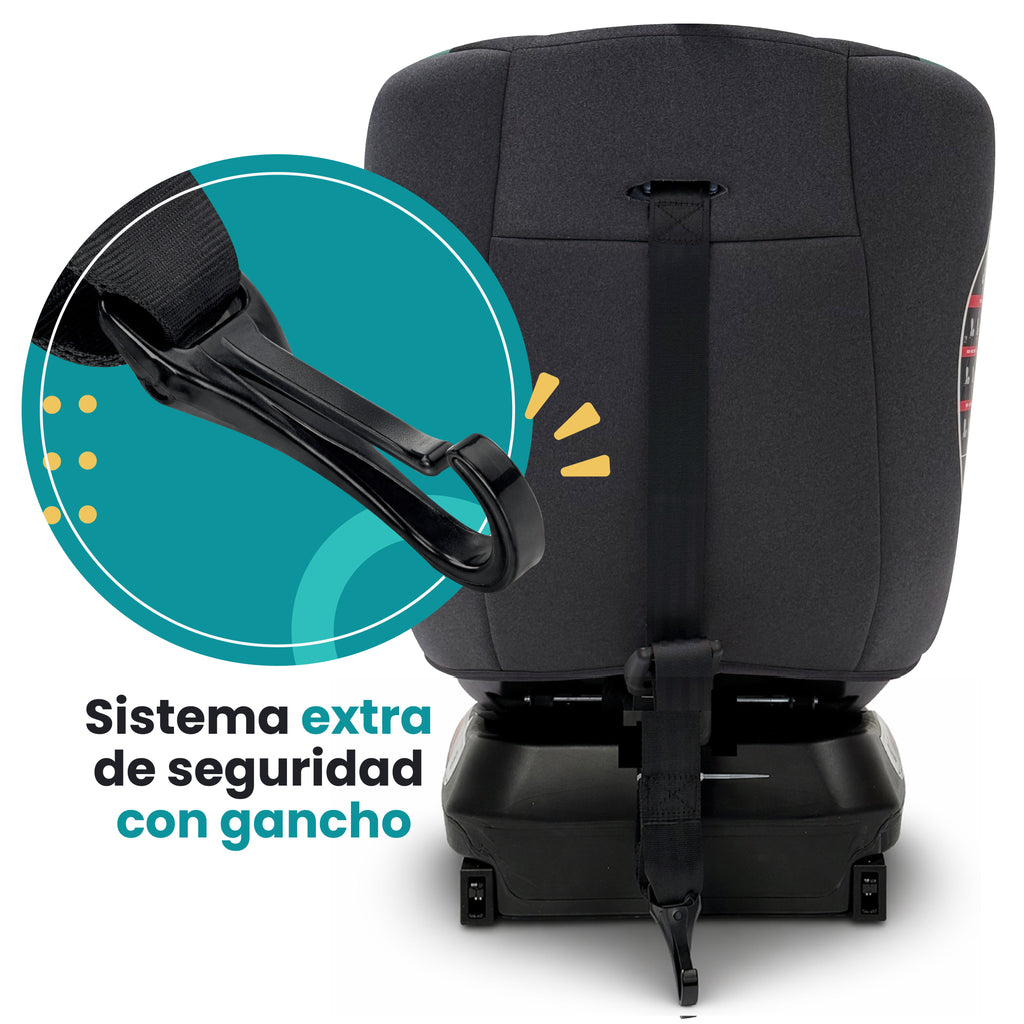 Autoasiento Baku - 360° Isofix i-Size 0 a 12 Años