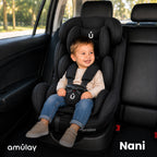 Autoasiento Nani - 0 a 25kg 3 en 1