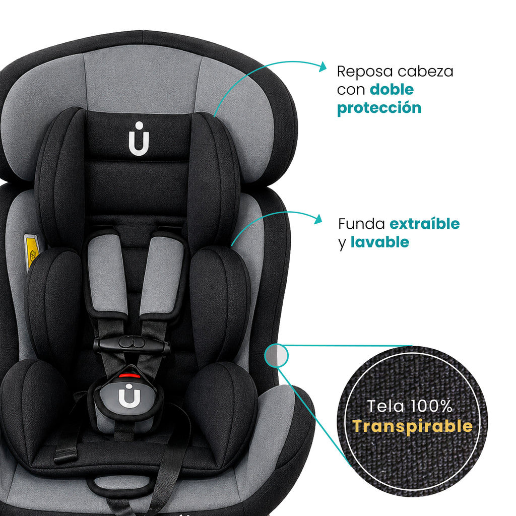 Autoasiento Nani - 0 a 25kg 3 en 1