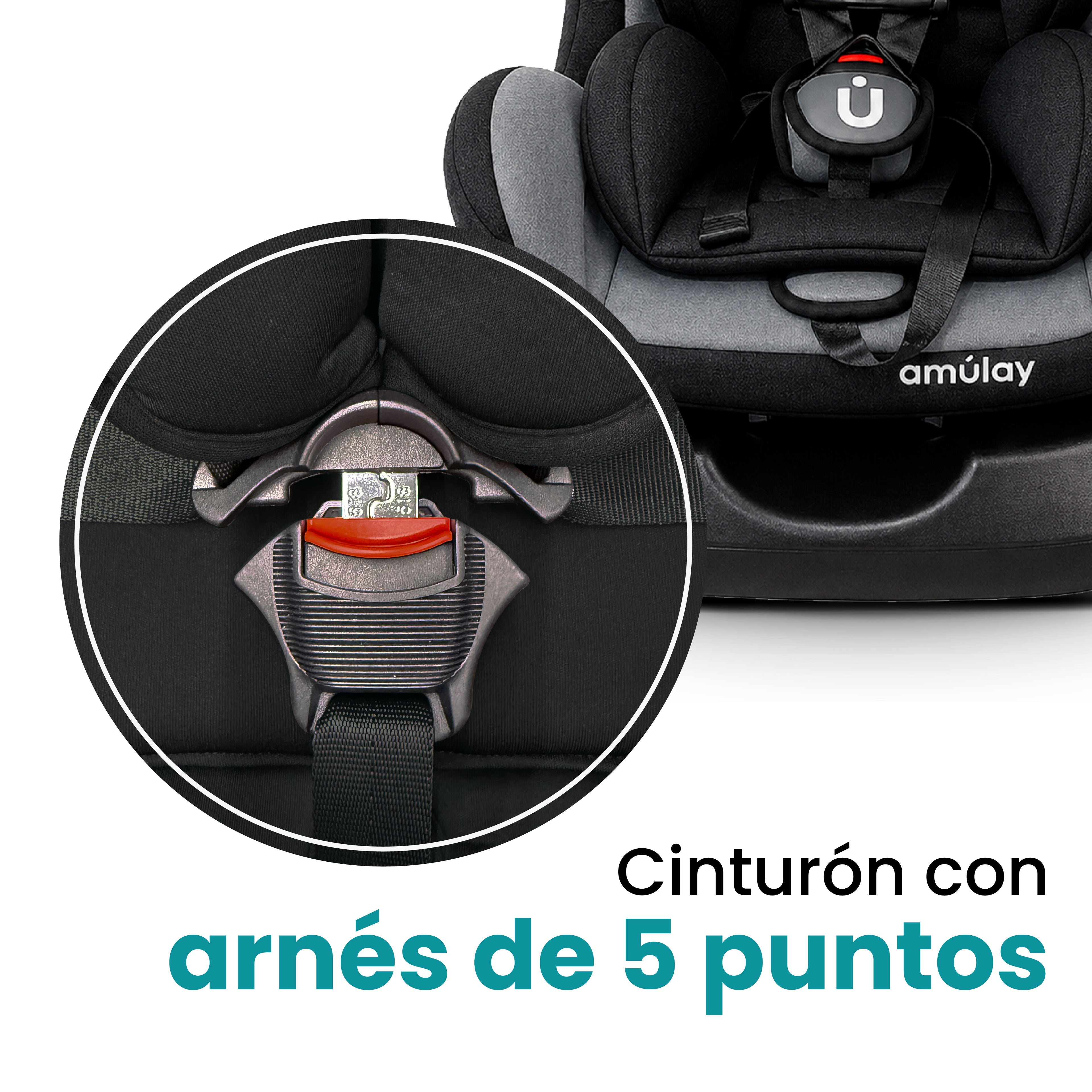 Autoasiento Nani - 0 a 25kg 3 en 1