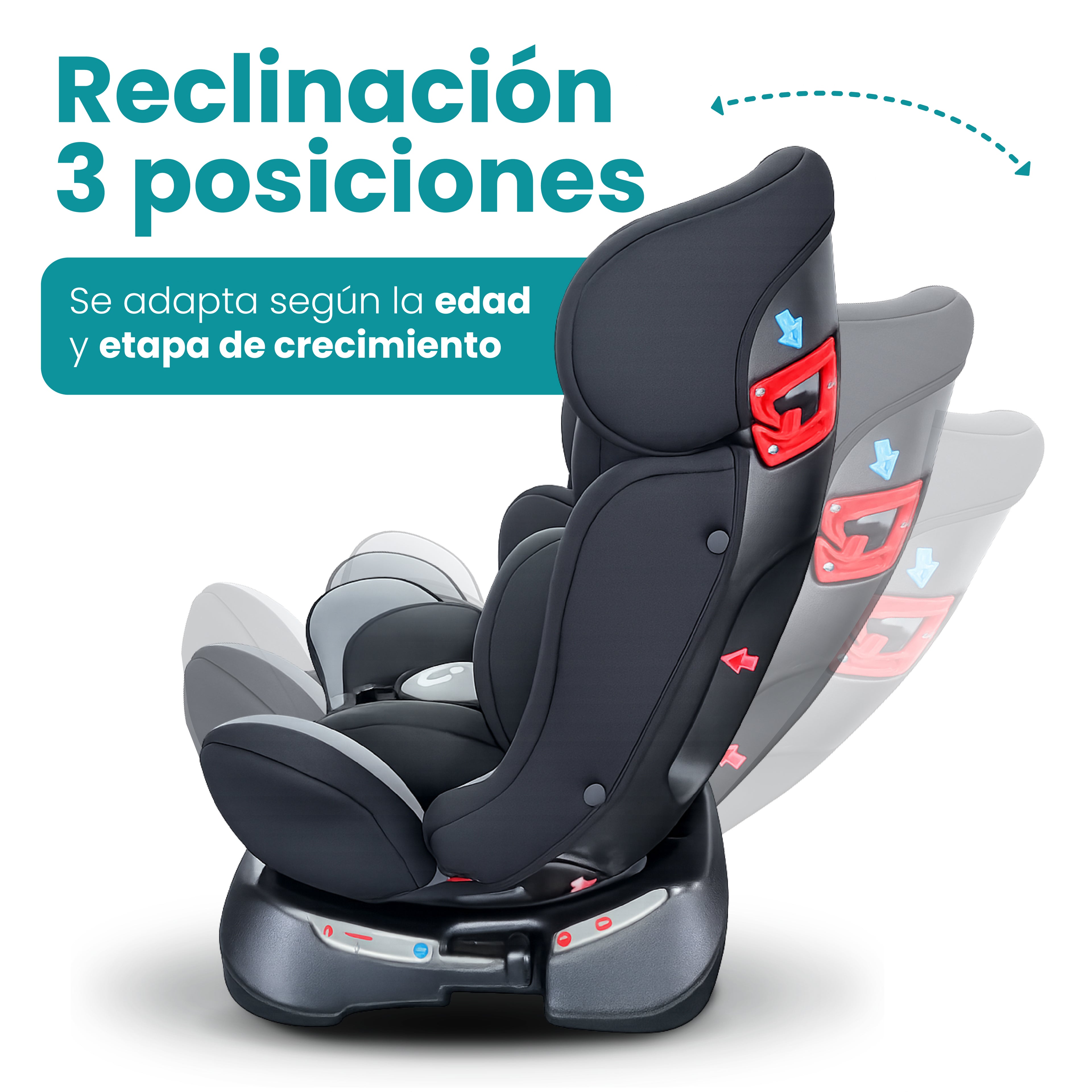 Autoasiento Nani - 0 a 25kg 3 en 1