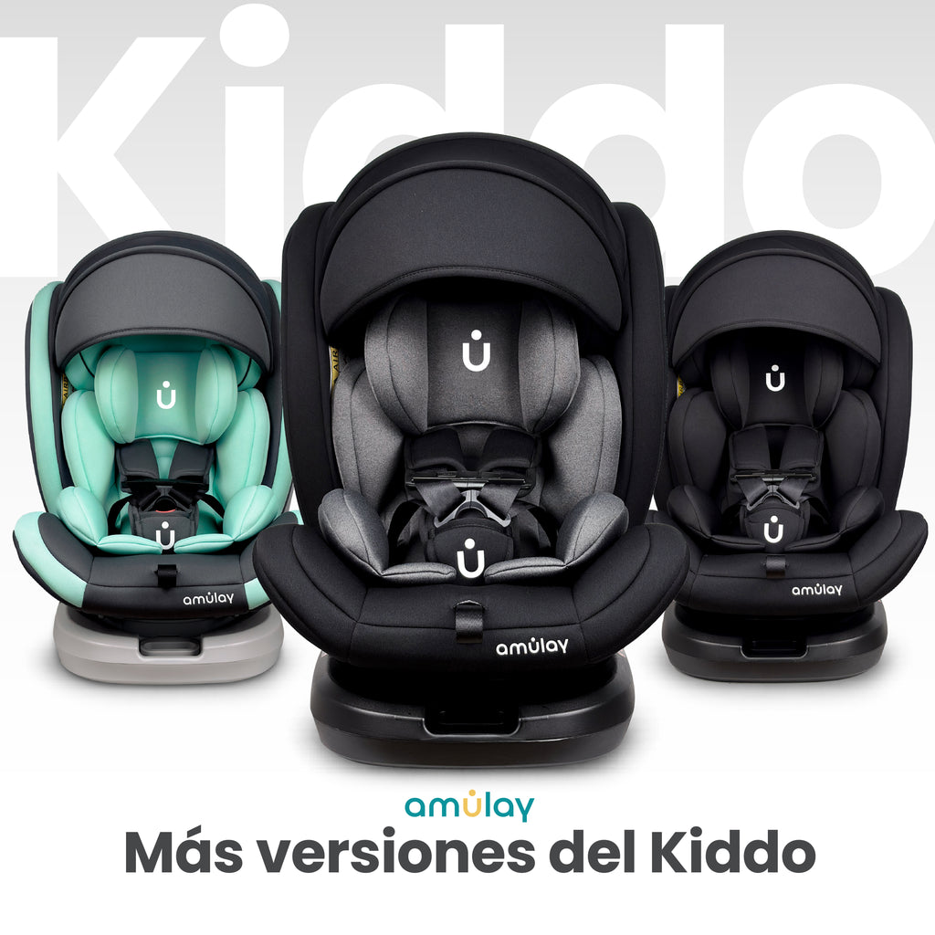 Autoasiento KIDDO - 360º Isofix 0-36Kg