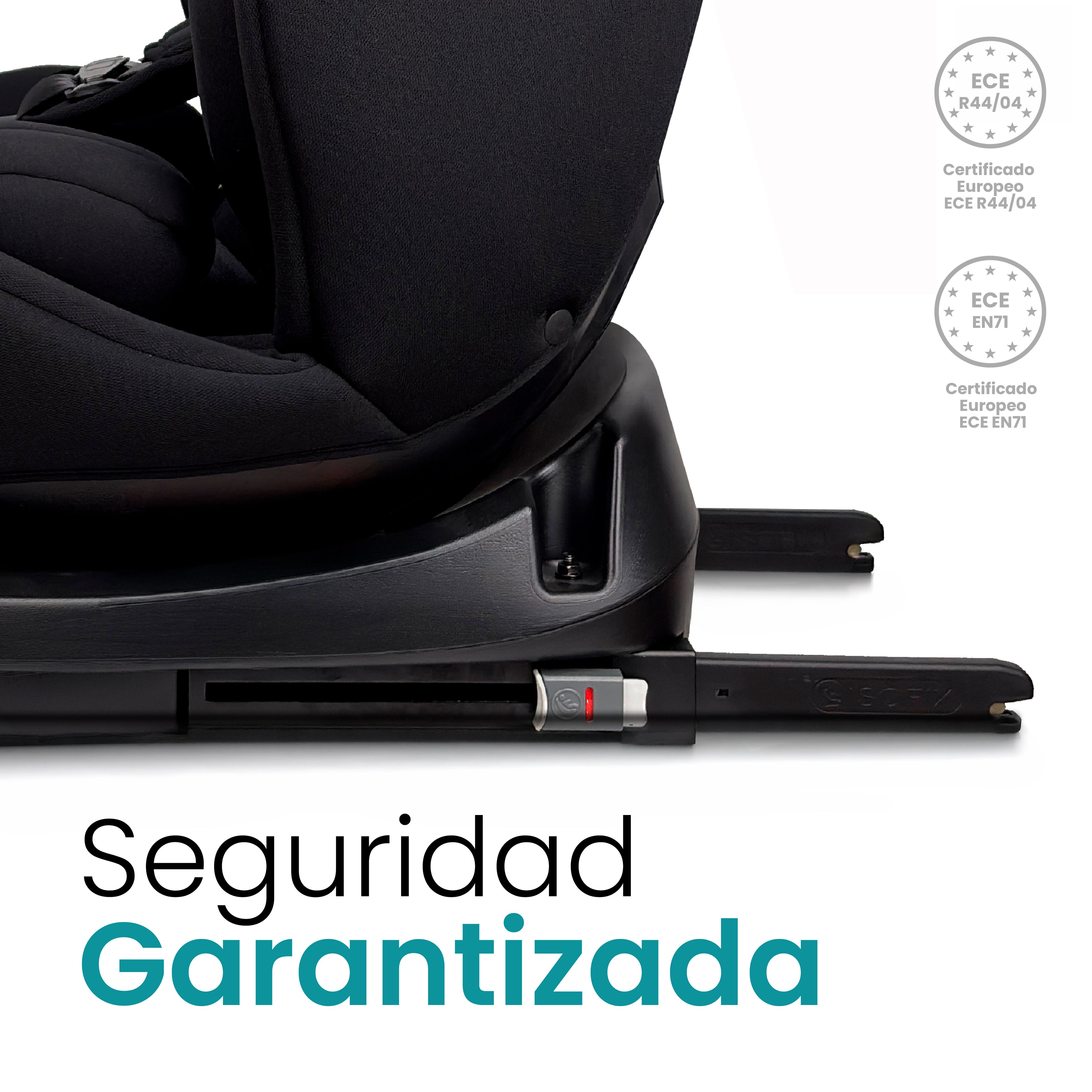 Autoasiento KUDU- 360º Isofix 0-36Kg