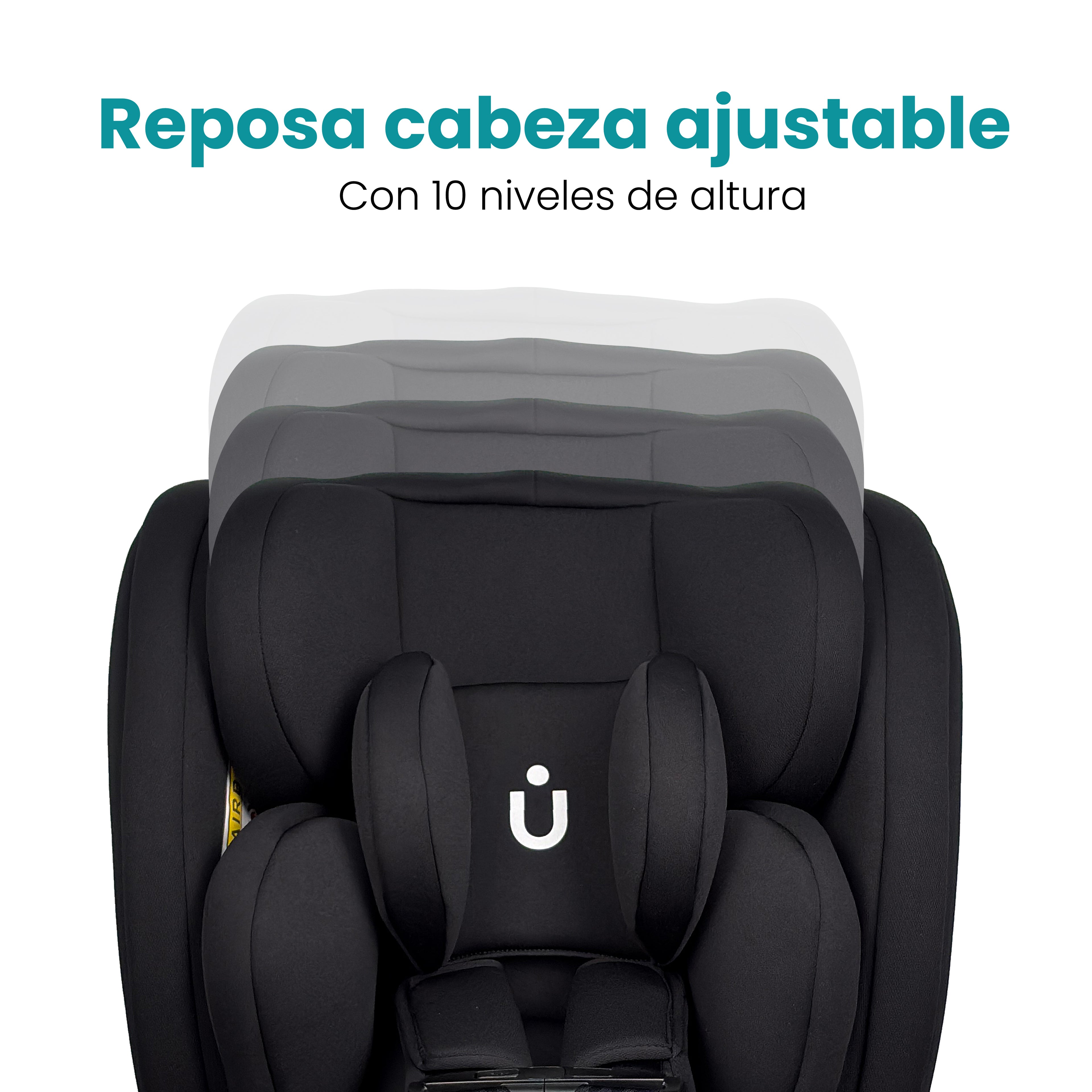 Autoasiento KUDU- 360º Isofix 0-36Kg