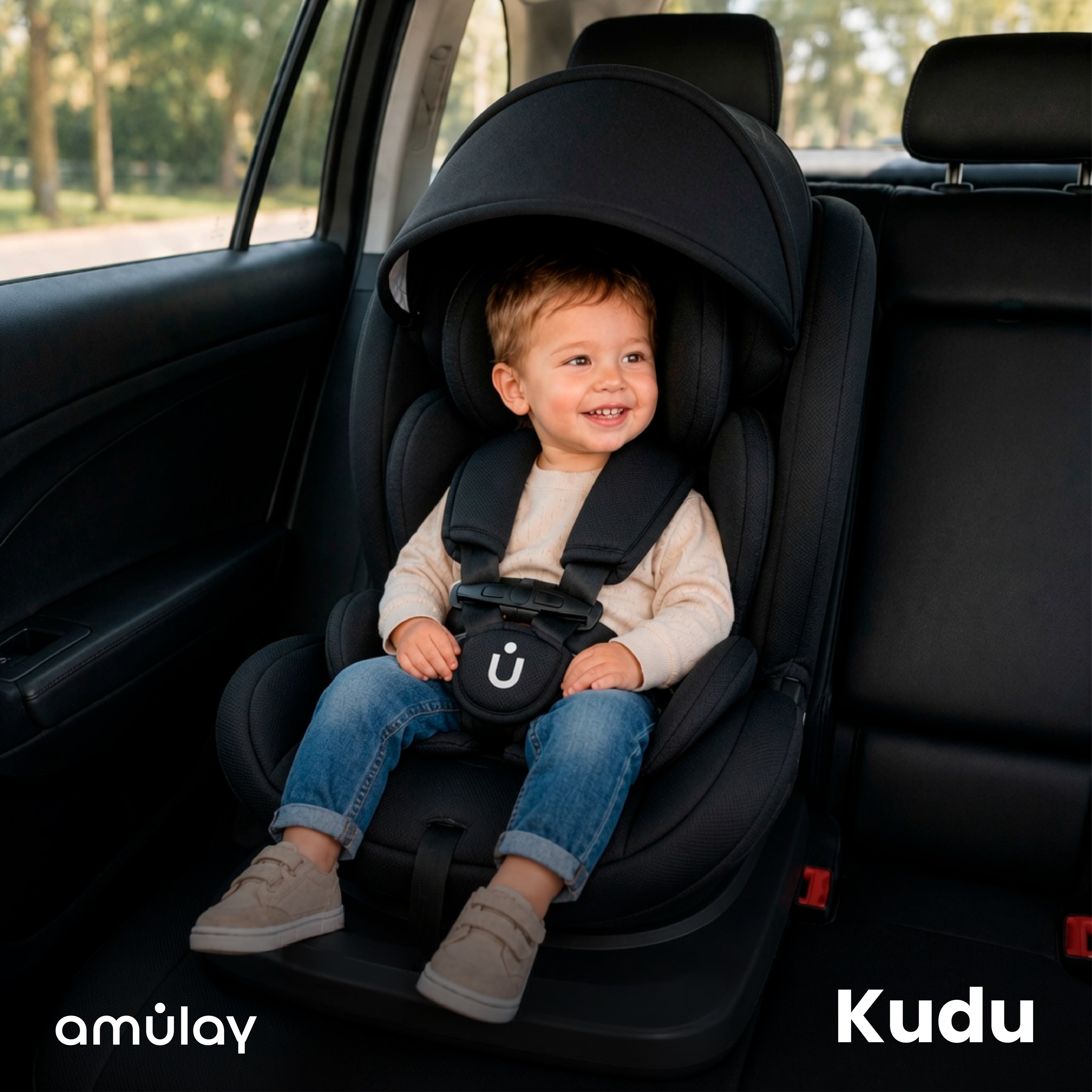 Autoasiento KUDU- 360º Isofix 0-36Kg
