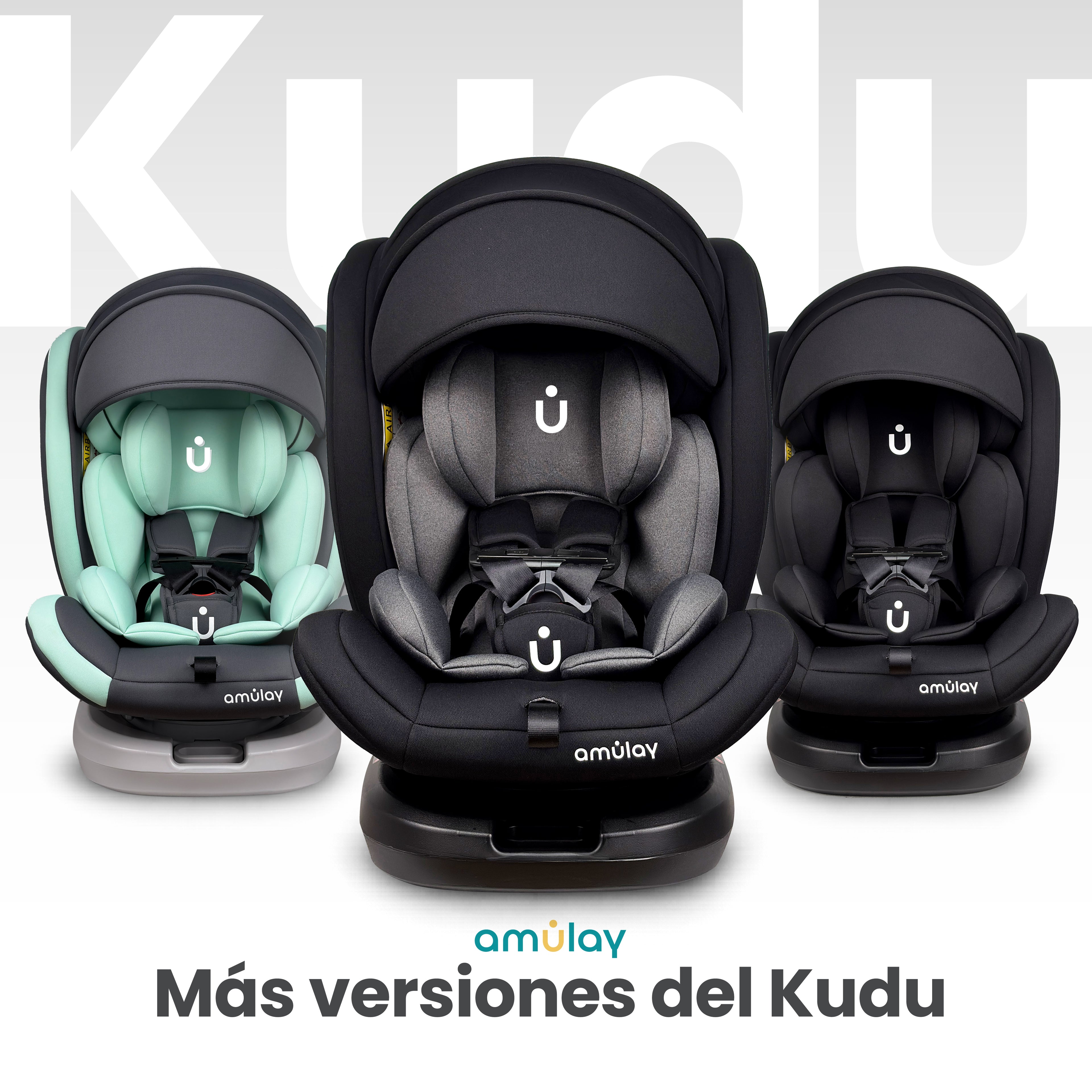 Autoasiento KUDU- 360º Isofix 0-36Kg