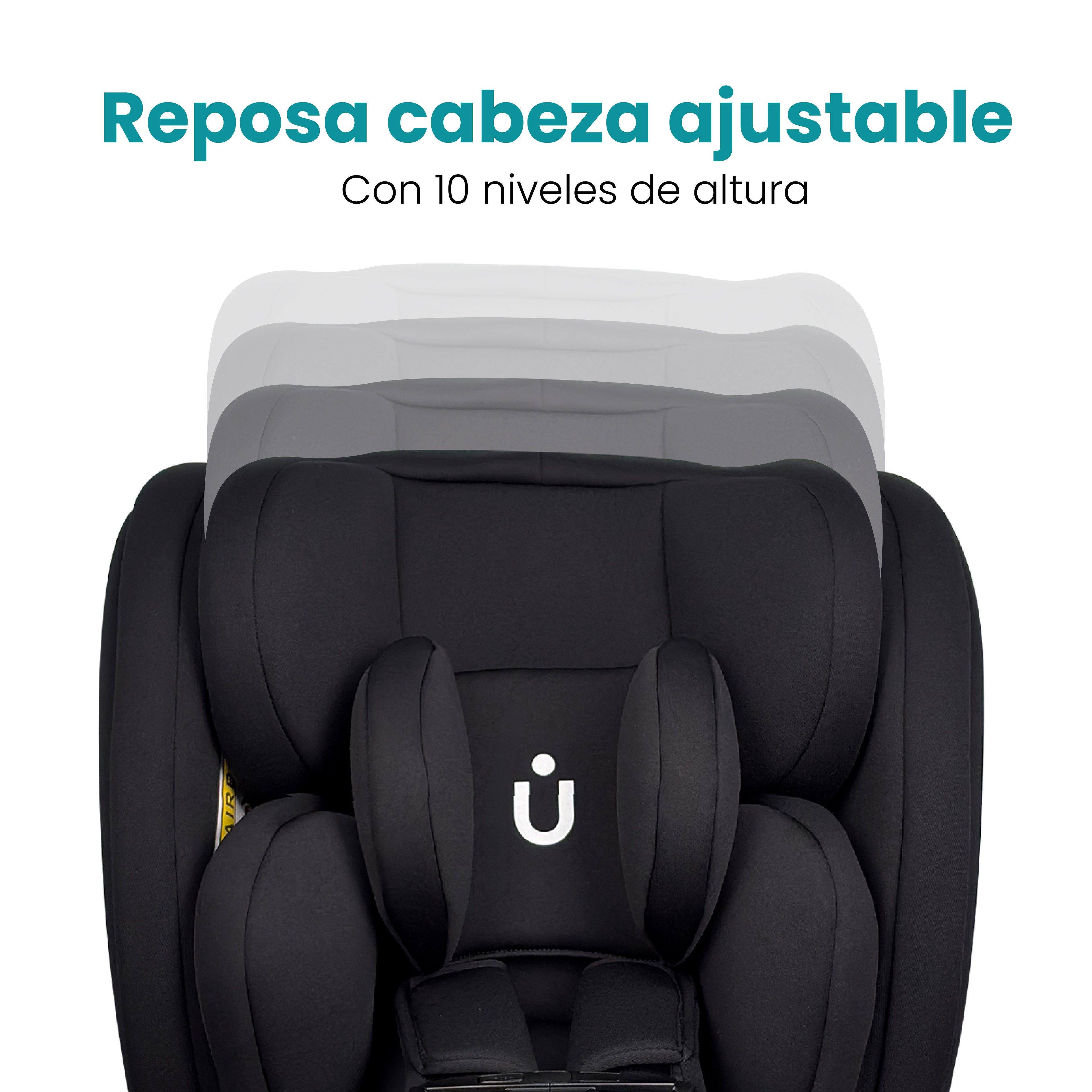 Autoasiento KIDDO - 360º Isofix 0-36Kg